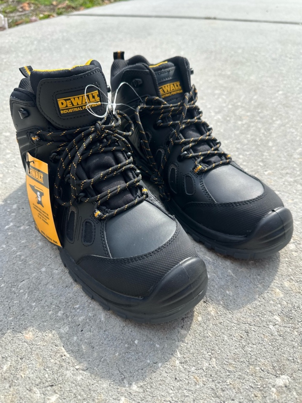 DeWalt Brampton Steel-Toe Black Men’s Size 13 Brand New With Tags